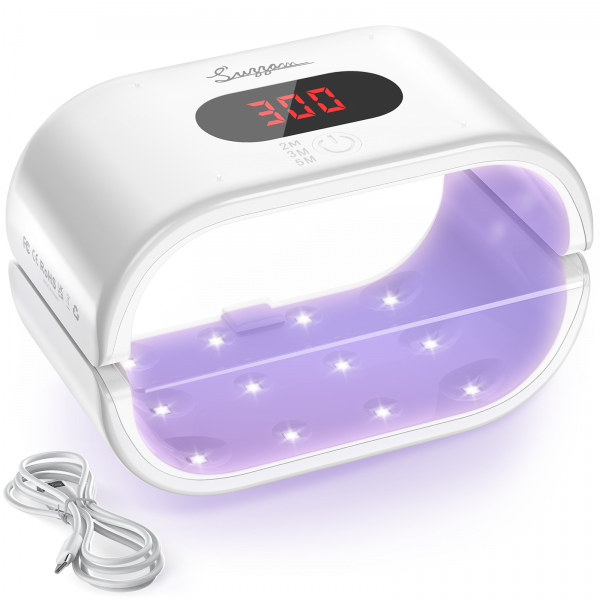UV Light for Resin, Large Double-Sided UV Resin Light, 2 in 1 & Split Usageable, 360° Wide Coverage & 3 Timer Setting Digital Display Screen, 36W Fast Curing for DIY Crafts